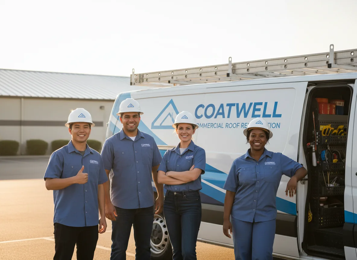 Commercial roof coating company in Lenox, IA